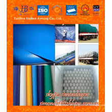 PVC Blue Caminhão Cover, 600gsm Blue PVC Tarpaulin Folha